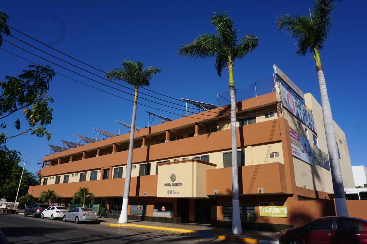 Hotel America Palacio Los Mochis Exterior foto